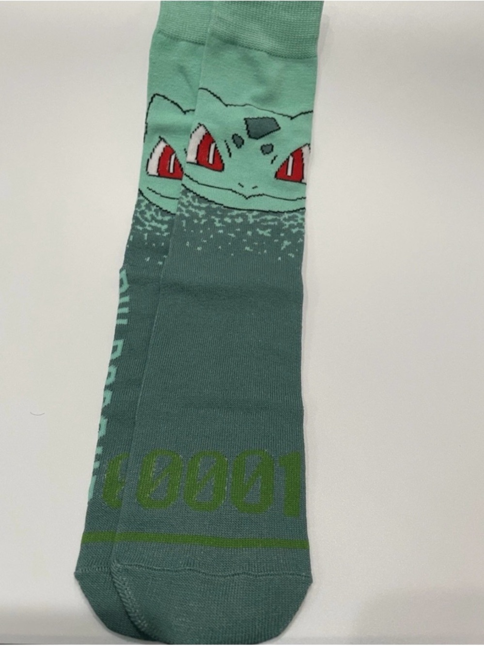Pokemon Bulbasaur Crew Socks! Men’s 6-12
